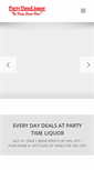 Mobile Screenshot of partytimeliquor.com